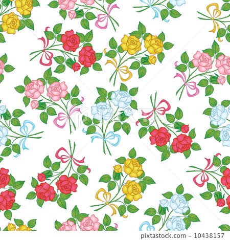 Seamless floral pattern 10438157
