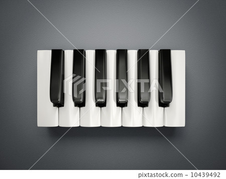 piano keys 10439492