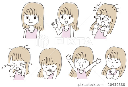女孩的姿勢 10439888