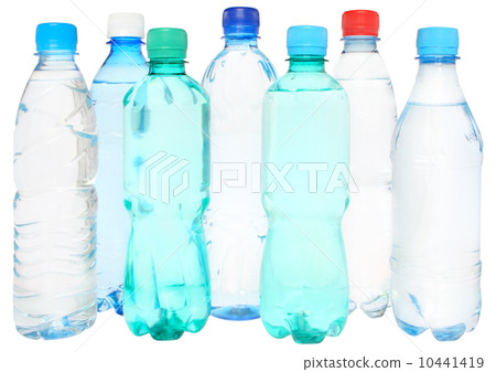 Set small bottle with mineral water 10441419