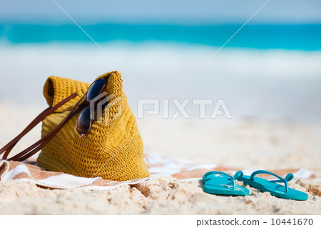 Beach vacation close up 10441670