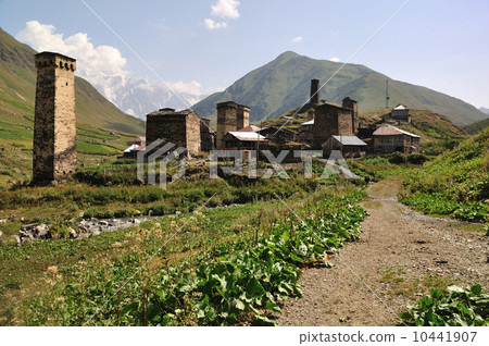 Village Usghuli  in Svaneti, Georgia 10441907