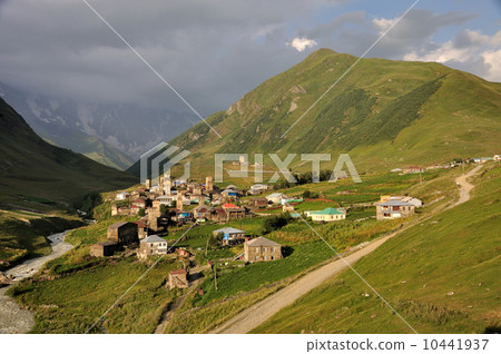 Village Usghuli  in Svaneti, Georgia 10441937