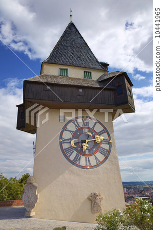 Clock Tower in Schlossberg. Graz, Austria 10441965