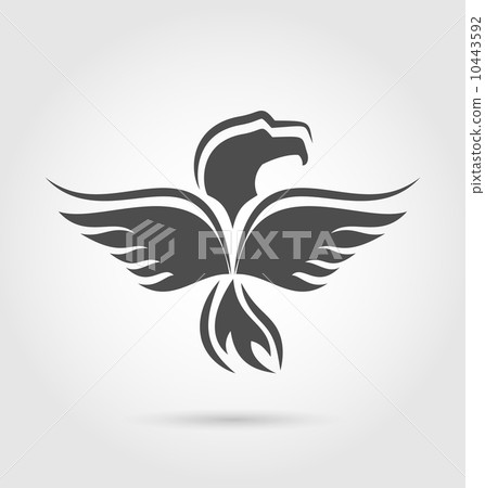 Eagle symbol isolated on white background 10443592