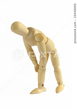 A model doll with knee hurting (sideways) 10448000