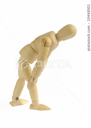 膝蓋受傷的模型娃娃（側身） 10448001