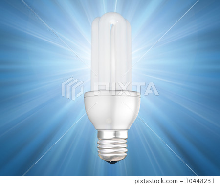 Illuminated energy saving light bulb Illuminated energy saving light bulb 10448231