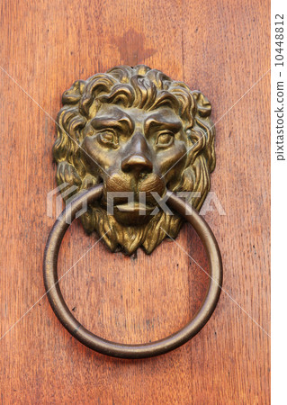 Lion head door knob. 10448812