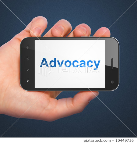 Law concept: Advocacy on smartphone 10449736