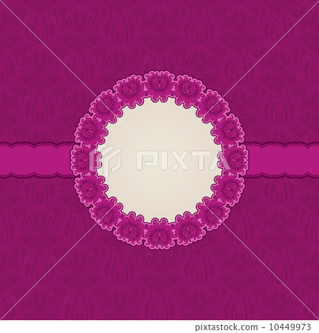Template frame design for greeting card . Template frame design for greeting card . 10449973