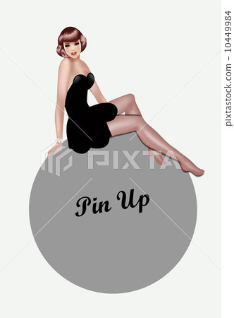 Pin up girl Pin up girl 10449984