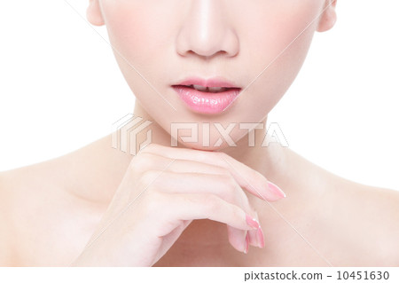 young woman with beautiful lips 10451630