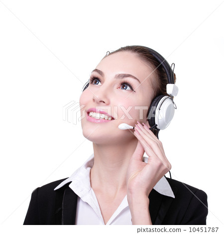 Business Woman customer service worker 10451787