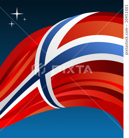 Norway flag vector illustration Norway flag vector illustration 10451881