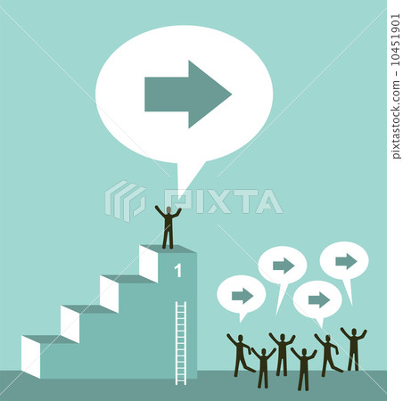 Leadership on business team Leadership on business team 10451901