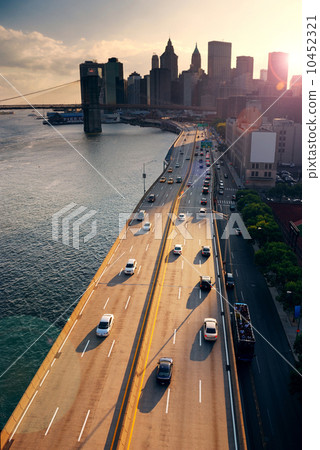 New York City Sunset New York City Sunset 10452321