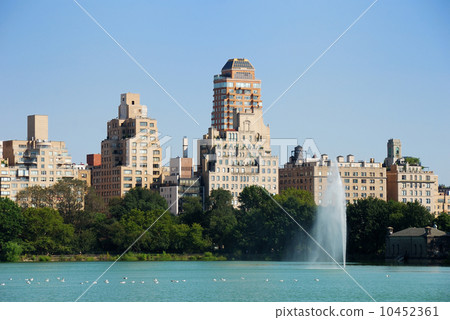 New York City Central Park fountain New York City Central Park fountain 10452361