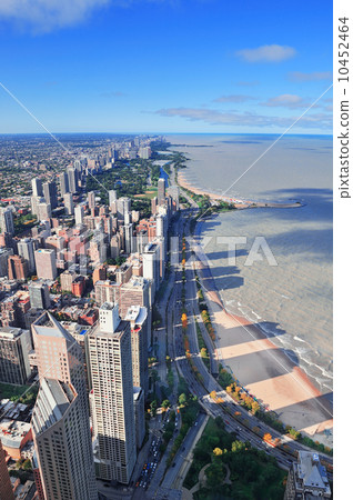 Chicago aerial Chicago aerial 10452464