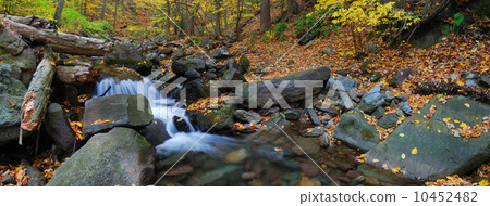 Autumn creek panorama Autumn creek panorama 10452482