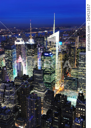 New York City Manhattan Times Square night 10452857