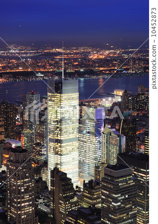 New York City Manhattan Times Square night 10452873