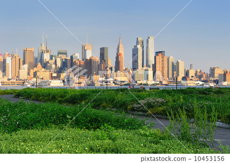 New York City Manhattan midtown skyline 10453156