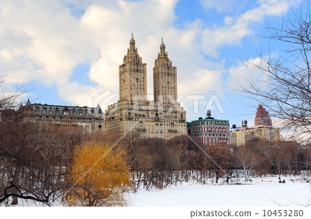 New York City Manhattan Central Park in winter 10453280