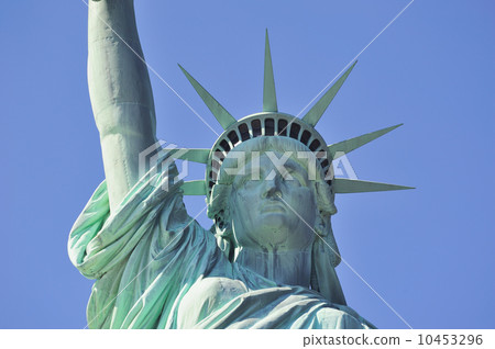Statue of Liberty closeup in New York City Manhattan Statue of Liberty closeup in New York City Manhattan 10453296