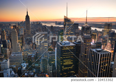 New York City Manhattan skyline 10453302