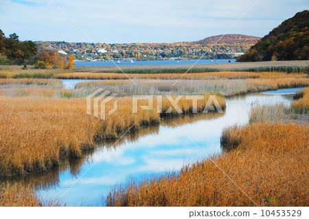 Autumn Mountain with lake Autumn Mountain with lake 10453529