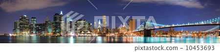 New York City Manhattan skyline panorama New York City Manhattan skyline panorama 10453693