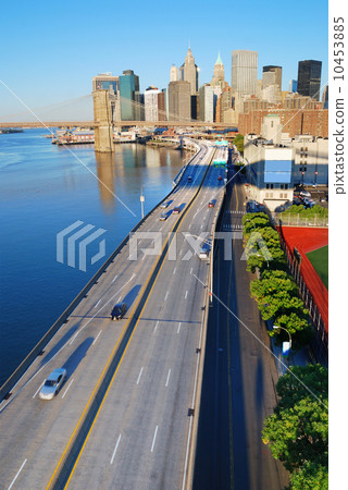 New York City in the morning New York City in the morning 10453885