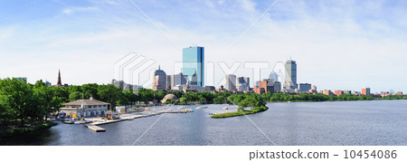 Boston back bay panorama 10454086