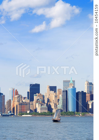 New York City Manhattan skyline New York City Manhattan skyline 10454159