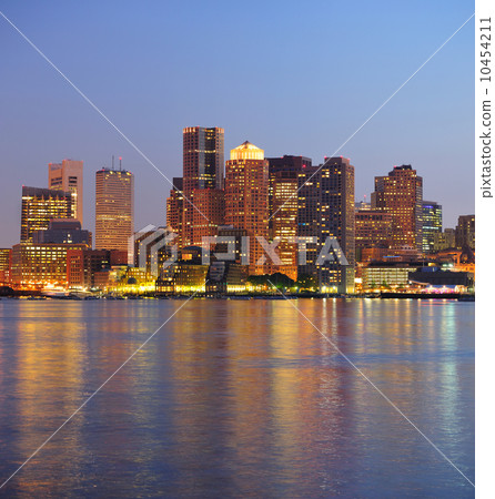 Boston urban buildings Boston urban buildings 10454211