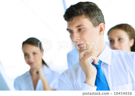 young successful businessman young successful businessman 10454938