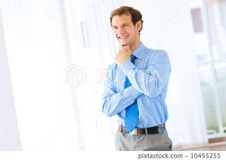 Portrait of a businessman in office Portrait of a businessman in office 10455255