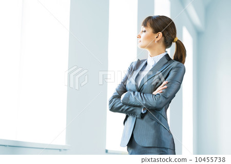 young modern business woman 10455738