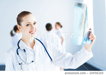 portrait of successful young doctor portrait of successful young doctor 10456183