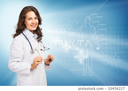 young female doctor 10456227