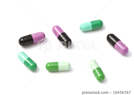 Colorful capsules 10456767