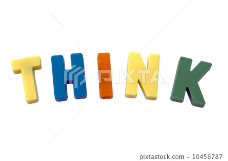 Letter magnets THINK 10456787