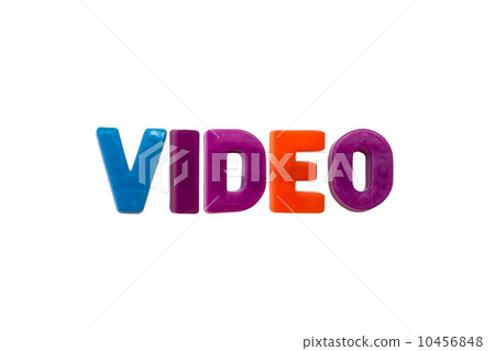 Letter magnets VIDEO Letter magnets VIDEO 10456848