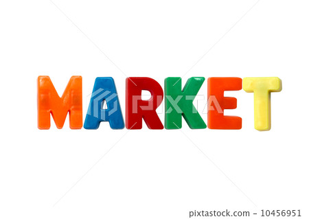 Letter magnets MARKET Letter magnets MARKET 10456951