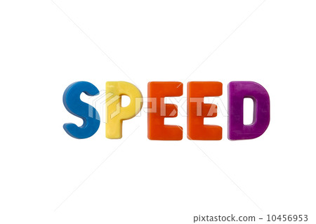 Letter magnets SPEED 10456953