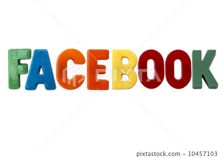 Letter magnets FACEBOOK Letter magnets FACEBOOK 10457103