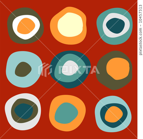 Colorful circles pattern Colorful circles pattern 10457313