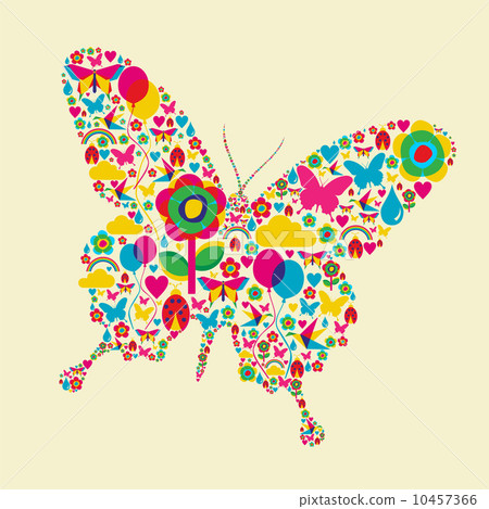 Spring time butterfly 10457366