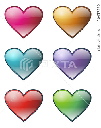 HEARTS ICON SET HEARTS ICON SET 10457380
